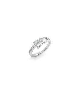 White Gold Yeter Couple Band For Men