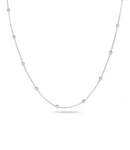 Grown Diamond Necklace For Women
