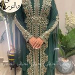 Caftan brodé ivoire