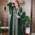 Caftan vert émeraude